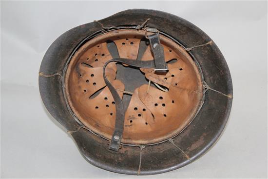 A German Third Reich M42 army helmet,